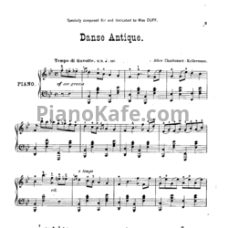 Ноты Алис Эллен Шарбоне-Келлерман - Старинный танец