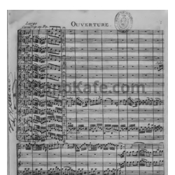 Ноты Франсуа Девьен - Опера "Les comediens ambulans" (Партитура) - предпросмотр