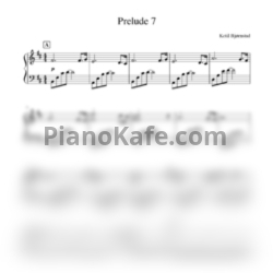Ноты Ketil Bjornstad - Prelude 7 - предпросмотр