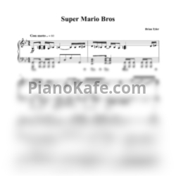 Ноты Brian Tyler - Super Mario Bros - предпросмотр