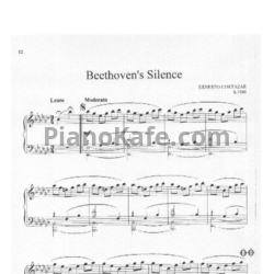Ноты Ernesto Cortazar - Bethoven's Silence