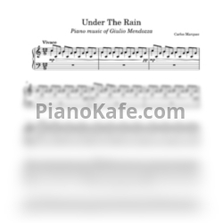 Ноты Carlos Marquez - Under the rain - предпросмотр