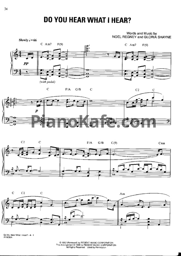 Ноты Jim Brickman - Do you hear what I hear? - PianoKafe.com