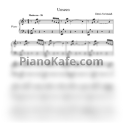 Ноты Denis Stelmakh - Unseen - предпросмотр
