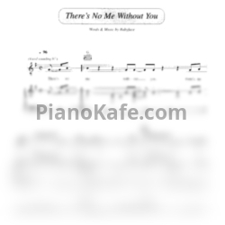 Ноты Toni Braxton - There's no me without you