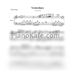 Ноты Саша Субота - Yesterday (The Beatles cover) - предпросмотр