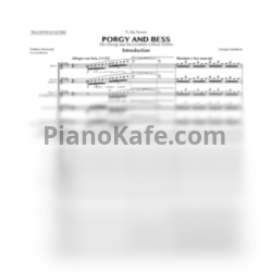 Ноты George Gershwin - Порги и Бесс (Оркестровая партитура, 1 действия) - предпросмотр