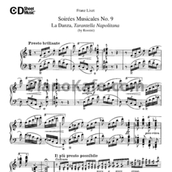 Ноты Ференц Лист - Музыкальный вечер №9 (по России) - предпросмотр
