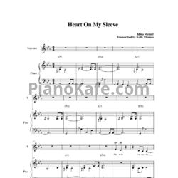 Ноты Idina Menzel - Heart on my sleeve - предпросмотр