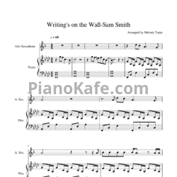 Ноты Sofia Karlberg - Writing's on the wall (Sam Smith cover) - предпросмотр