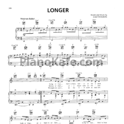 Ноты Dan Fogelberg - Longer