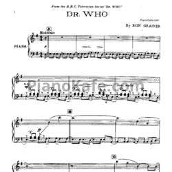Ноты Ron Grainer - Dr. Who