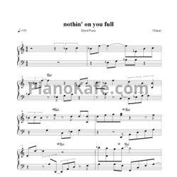 Ноты B.O.B - Nothing on you