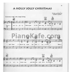 Ноты Johnny Marks - A holly jolly Christmas - предпросмотр