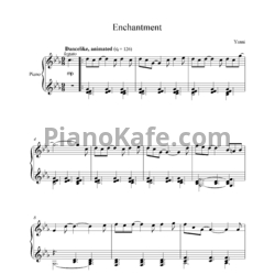 Ноты Yanni - Entchantment - предпросмотр