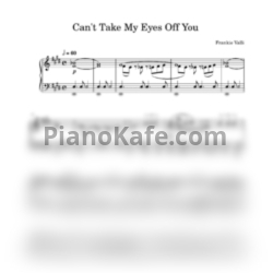 Ноты Frankie Valli - Can't take my eyes off you