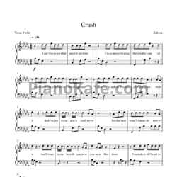 Ноты Tessa Violet - Crush