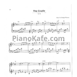 Ноты George Winston - The cradle - предпросмотр