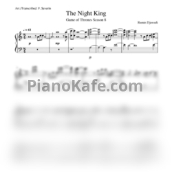 Ноты Ramin Djawadi - The night king - предпросмотр