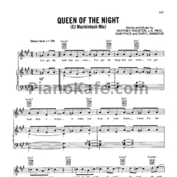 Ноты Алина Сансызбай - Queen of the night - предпросмотр