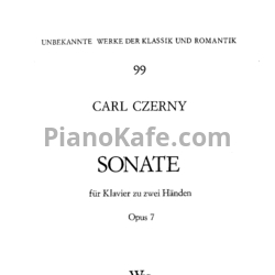 Ноты Карл Черни - 2 сонаты - предпросмотр