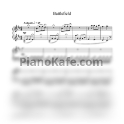 Ноты Ilya Beshevli - Battelfield - предпросмотр