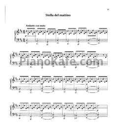 Ноты Ludovico Einaudi - Stella del mattino - предпросмотр