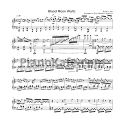 Ноты Brian H. Kim - Blood moon waltz