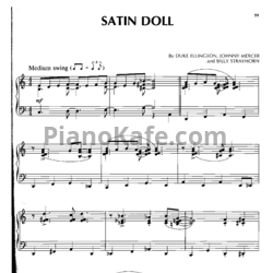 Ноты Red Garland - Satin doll (Piano solo) - предпросмотр