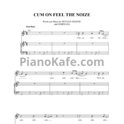 Ноты Quiet Riot - Come on feel the noize
