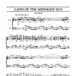 Ноты Al Di Meola - Land of the midnight sun - предпросмотр