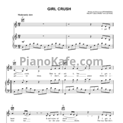 Ноты Little Big Town - Girl crush - предпросмотр