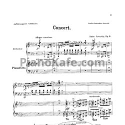 Ноты Антон Аренский - Концерт для фортепиано с оркестром фа минор (Op. 2) - предпросмотр