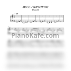 Ноты JISOO - 꽃 (FLOWER)