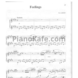 Ноты Morris Albert - Feelings - предпросмотр