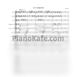 Ноты Gerardo Rodriguez - Cumparsita (Партитура и голоса)