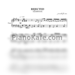 Ноты Teenwxve - Rejected (Piano cover)