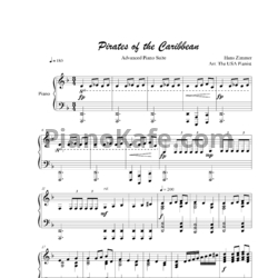 Ноты Hans Zimmer - Pirates of the Caribbean (Версия 2) - предпросмотр