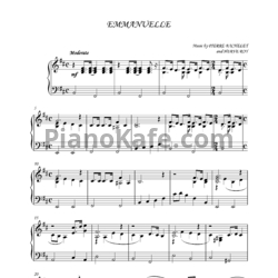 Ноты Pierre Bachelet - Emmanuelle