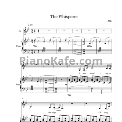 Ноты David Guetta ft. Sia - The Whisperer - предпросмотр