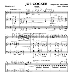 Ноты Joe Cocker medley (Arrangement by Junko Miyahara) - предпросмотр