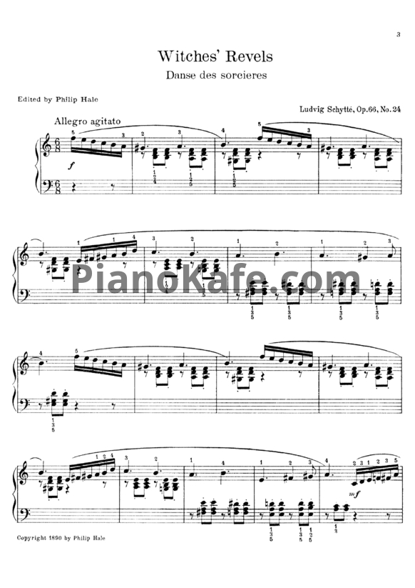 Ноты Людвиг Шитте - 30 Легкий и мелодичный исследований (Op. 66) - PianoKafe.com
