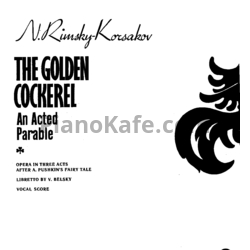 Ноты Н. Римский-Корсаков - Золотой петушок - предпросмотр