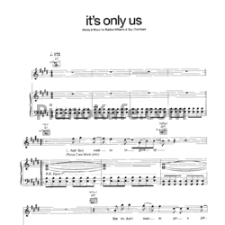 Ноты Robbie Williams - It's only us (From FIFA 2000 Soundtrack) - предпросмотр