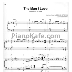 Ноты George Gershwin - The man I love - предпросмотр