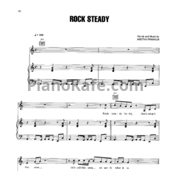 Ноты Aretha Franklin - Rock steady - предпросмотр
