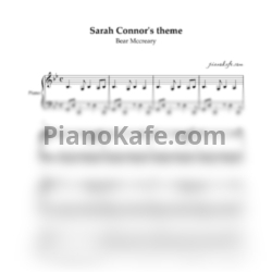 Ноты Bear Mccreary - Sarah Connor's theme - предпросмотр