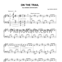 Ноты Ferde Grofe - On the trail