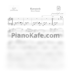 Ноты Karunesh - Moon temple - предпросмотр