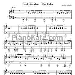 Ноты Blind Guardian - The Eldar